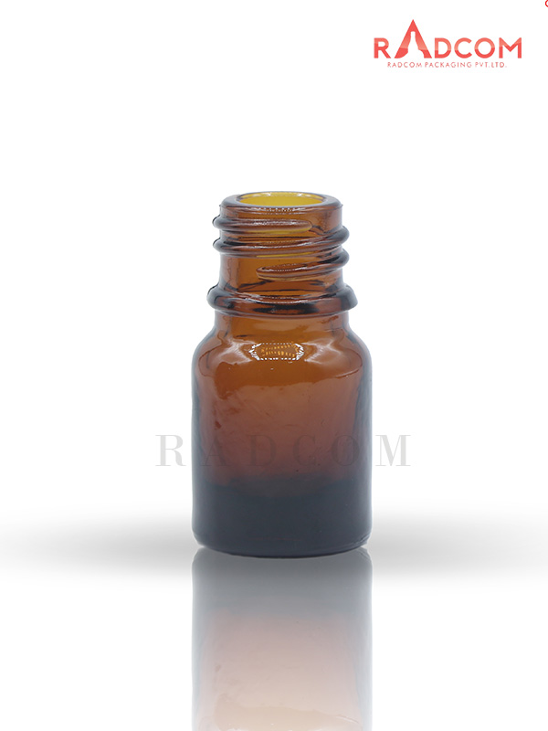 2.5ML Amber Glass Dropper Bottle